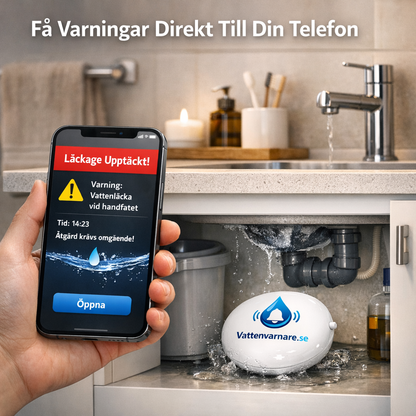 Vattenvarnare för hemmet – upptäck vattenläckor i tid